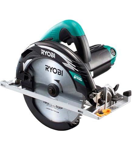 この度はリョウビのカンナとマルノコですリョウビです新品に近いです Amazon | リョービ(RYOBI) 電子丸ノコ チップソー付 W-663ED 611020A